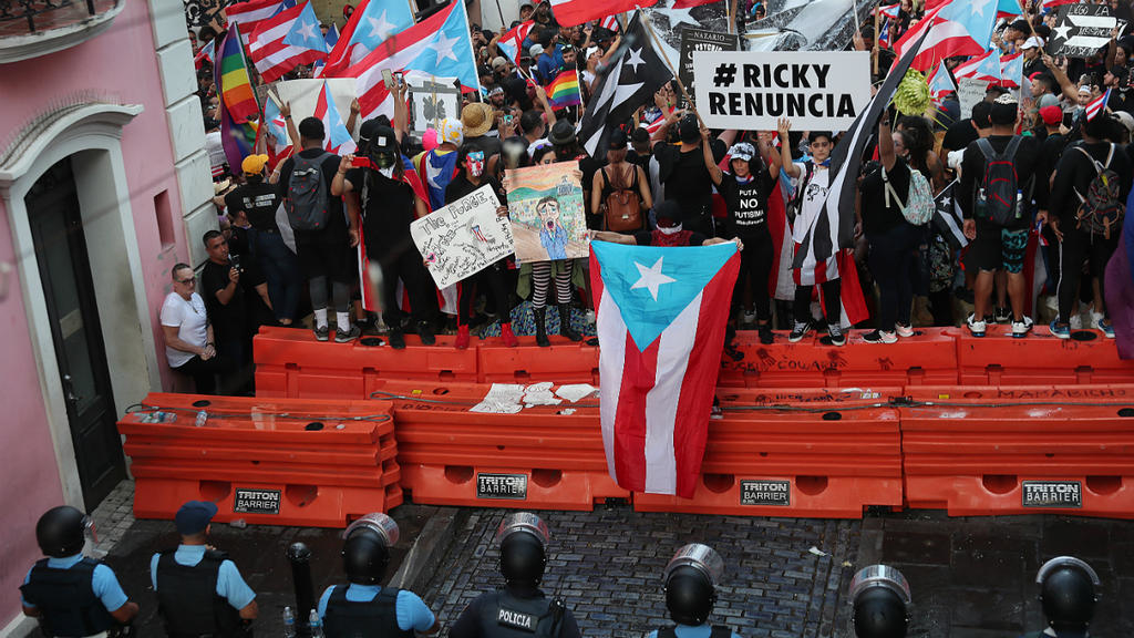 Ricardo Rossello announces resignation after mass protest
